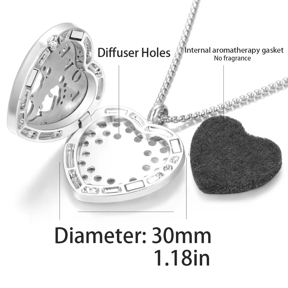 Scent Diffuser Necklace – Add Your Favorite Oil or Perfume